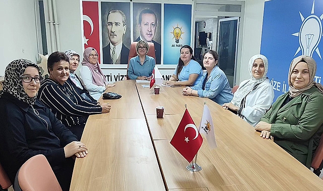 Vize’de AK Kadınlar Bir Araya Geldi