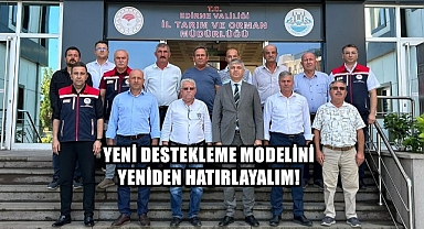 Ziraat Odası Başkanlarına Yeni Destekleme Modeli Bilgilendirmesi