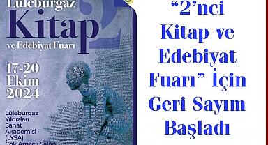 “2’nci Kitap ve Edebiyat Fuarı” için Geri Sayım Başladı