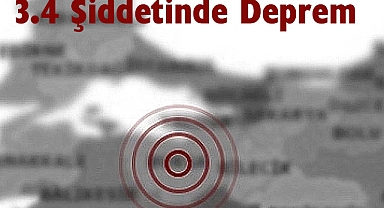 3.4 Şiddetinde Deprem