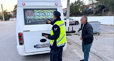 35 Okul Servisi Denetlendi 3’üne Ceza Kesildi
