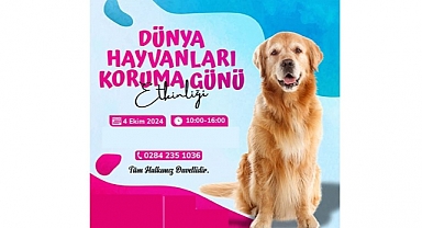 4 Ekim Hayvan Haklarını Koruma Gününe Özel Etkinlik