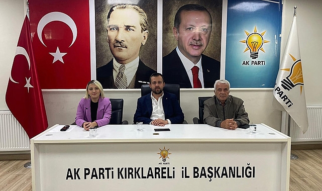 AK Parti Kırklareli Olağan Yönetim Kurulu Toplantısı Yapıldı