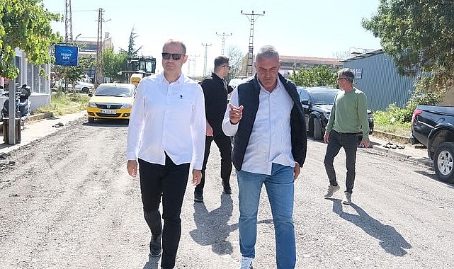 Başkan Bulut, Çalışmaları Yerinde İnceledi