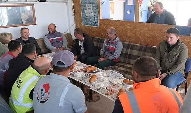 Başkan Bulut Emekçilerinin Yanında