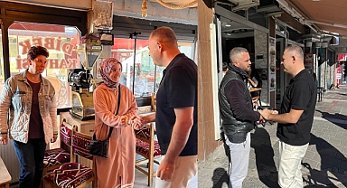 Başkan Bulut Güne Esnaf Ziyaretleriyle Başladı
