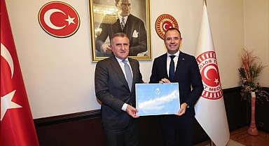Başkan Bulut’tan Osman Aşkın Bak’a Ziyaret
