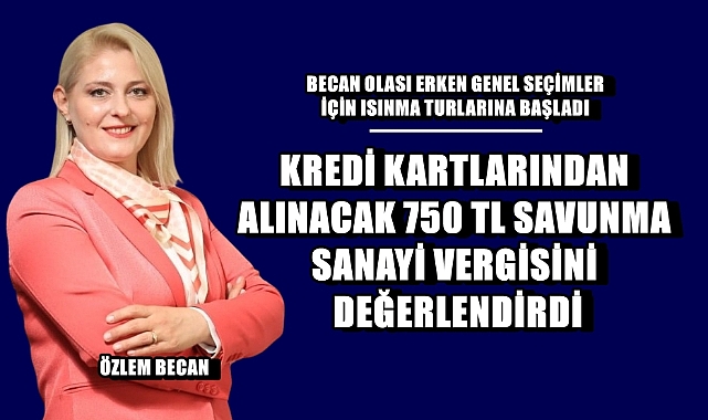Becan, “Vergi Borçludan Değil Alacaklıdan Alınır”