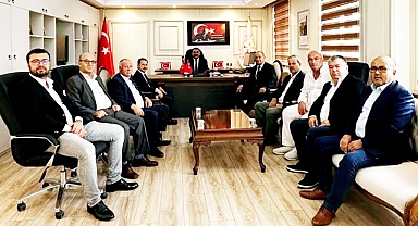 Borsa'dan Defterdar Doğan Adıgüzel' e hayırlı olsun ziyareti