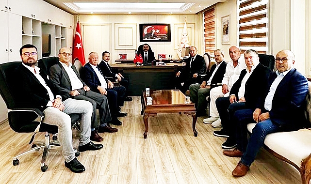 Borsa'dan Defterdar Doğan Adıgüzel' e hayırlı olsun ziyareti