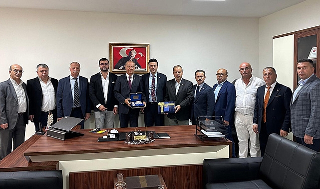 Borsa’dan İdare Mahkemesi Başkanına Ziyaret