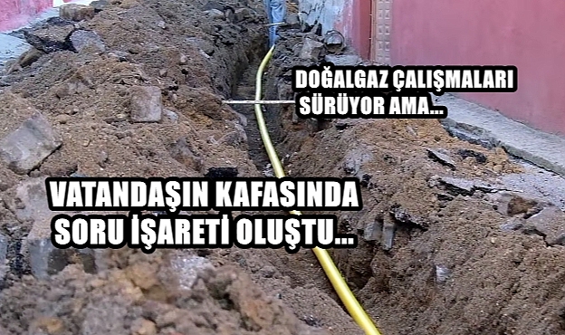 Borular Döşeniyor Peki Ya Gaz?