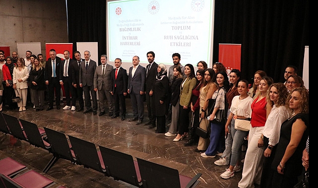 Bursa’da, basın mensuplarına bağımlılık ve intihar haberleriyle ilgili eğitim verildi