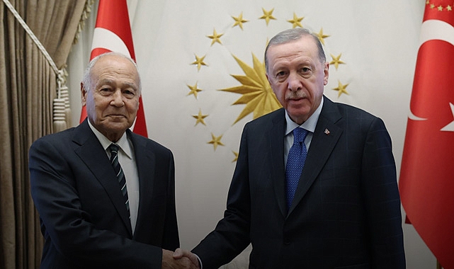 Cumhurbaşkanı Erdoğan, Arap Birliği Genel Sekreteri Ebu Gayt’ı kabul etti