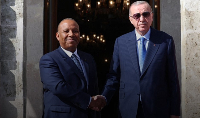 Cumhurbaşkanı Erdoğan, Sao Tome ve Principe Başbakanı Trovoada’yı kabul etti