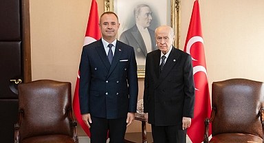 Devlet Bahçeli, Derya Bulut'u Ağırladı