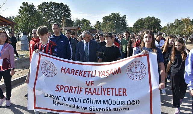 Dünya Yürüyüş Etkinliğine Büyük İlgi