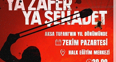 Edirne AGD’den ‘Aksa Tufanı’ Programı