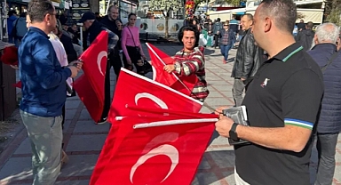 Edirne’de Yer Gök Kırmızı Beyaz!