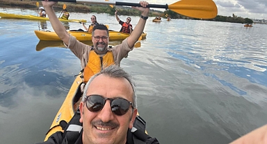Edirne Valisi Sezer’den Meriç Nehrinde ‘Özçekim’