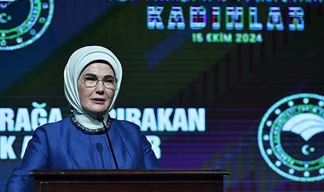 Emine Erdoğan, kadın çiftçilerle bir araya geldi
