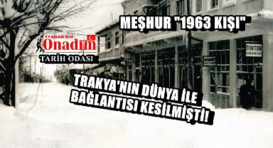 Ergene'nin Donduğu Kurtların Şehre İndiği; 1963 Kışı