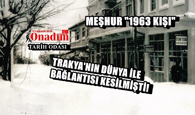 Ergene'nin Donduğu Kurtların Şehre İndiği; 1963 Kışı