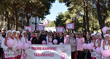 “Farkındalık için yürüdük”