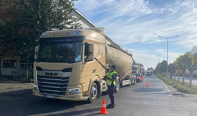 Kırklareli’de 7.610 Araç ve Sürücü Denetlendi