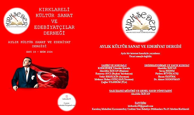 KIRKSEDER Dergisi Ekim 2024 Sayısı Yayınlandı