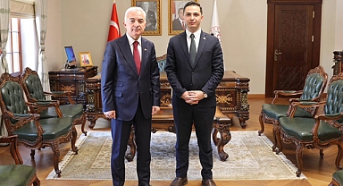 Kofçaz Kaymakamı Neyfel Ören’den, Vali Uğur Turan’a Ziyaret