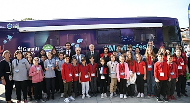 Mavi Nefes Projesi Otobüsüne Yoğun İlgi