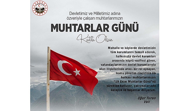 Muhtarlar Günü Coşkuyla Kutlanacak