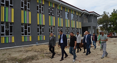 O İlçede Yeni Okul İnşaatları Yükseliyor