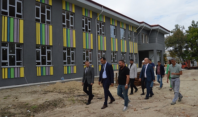 O İlçede Yeni Okul İnşaatları Yükseliyor