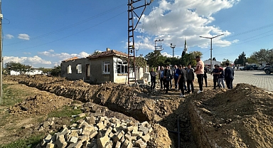 O Köyün Altyapısı Baştan Sona Yenileniyor