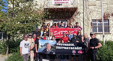 SARDOS Merhum Aktivist Eğitimci Ateş’i Unutmadı