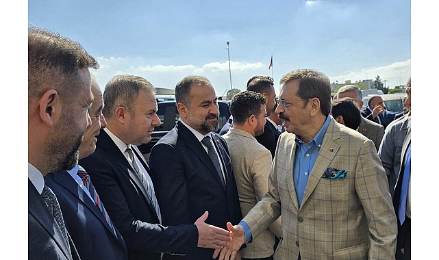 Soner Ilık, Hisarcıklıoğlu’nu karşıladı