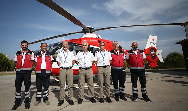 Trakya'ya Hizmet Edecek Helikopter Ambulans Göreve Başladı