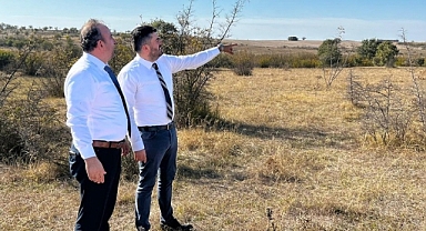TRAKYAKA Genel Sekreteri Şahin Atatürk OSB Proje Sahasında İncelemelerde Bulundu