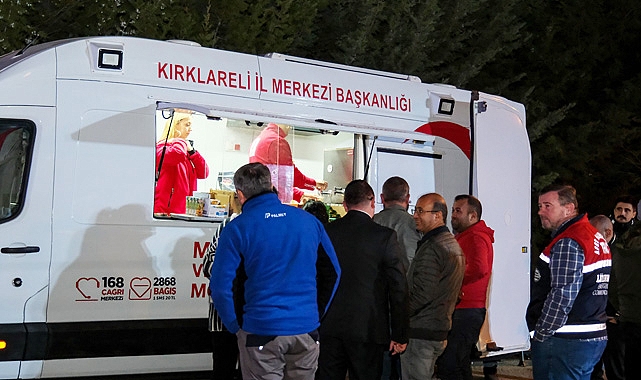 Türk Kızılay’ı Kırklareli Şubesi Deprem Tatbikatında Hazır Bulundu