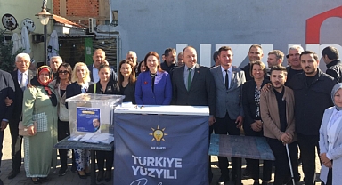 Uzunköprü’de ‘Millet Konuşur Lider Dinler’ Sandığı Kuruldu