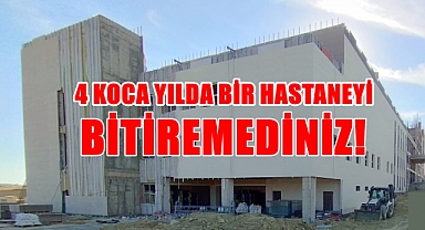 Uzunköprü Yeni Devlet Hastanesi İnşaatı Yine Durdu!