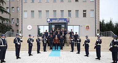 Vali Turan’dan, Kırklareli İl Jandarma Komutanlığına Ziyaret