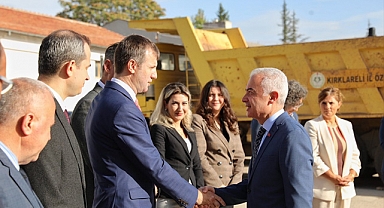 Vali Turan'dan, Kırklareli İl Özel İdaresini ziyaret