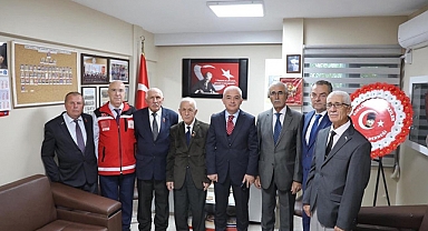 Vali Turan’dan, Kırklareli Tüm Gaziler Dayanışma Derneği'ni ziyaret