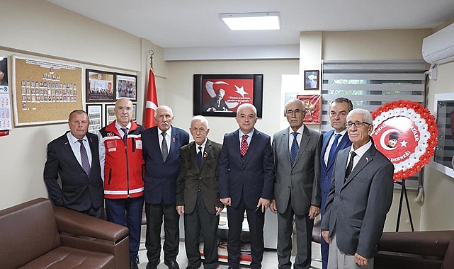 Vali Turan’dan, Kırklareli Tüm Gaziler Dayanışma Derneği'ni ziyaret