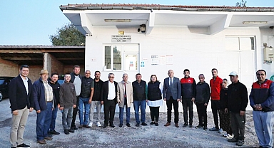 Vali Turan’dan, Kooperatife Ziyaret