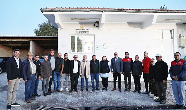 Vali Turan’dan, Kooperatife Ziyaret