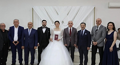 Vali Turan Genç Çiftin Mutluluğuna Ortak Oldu